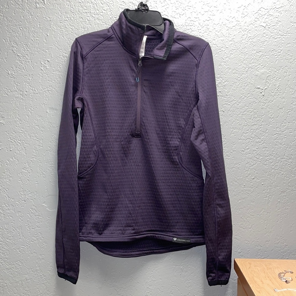 Purple Half zip